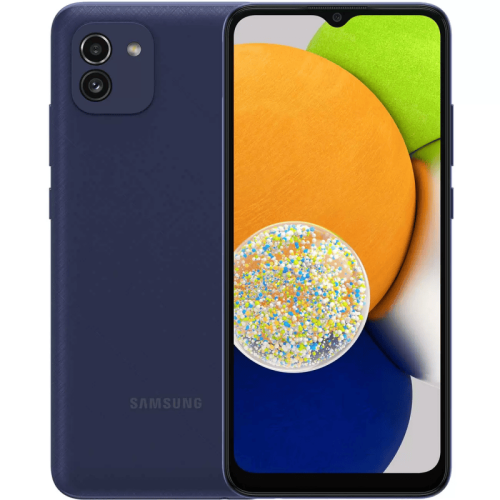 Samsung Galaxy A03 3/32GB Blue в рассрочку без первоначального взноса и переплат