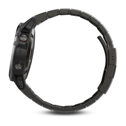 Смарт Часы Garmin Fenix 5 Plus Sapphire Gray / Metal Band