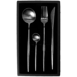 Xiaomi Maison Maxx Stainless Steel Cutlery Set Black (Набор столовых приборов)