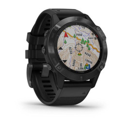 Смарт Часы Garmin Fenix 6 Pro Black / Black Band