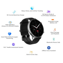 Xiaomi Amazfit GTR 2 Classic Silver