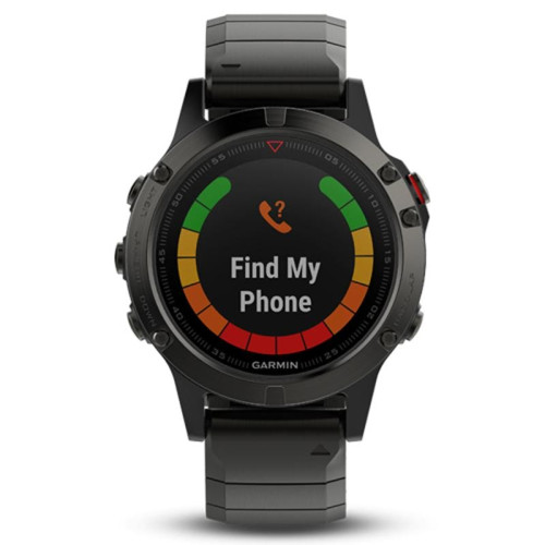 Смарт Часы Garmin Fenix 5X Sapphire Gray / Metal Band в рассрочку без первоначального взноса и переплат