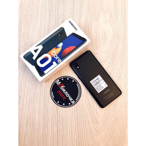 Samsung Galaxy A01 Core SM-A013F 1/16 Black в рассрочку без первоначального взноса и переплат