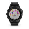 Смарт Часы Garmin Fenix 5 Plus Sapphire Black / Black Leather Band в рассрочку без первоначального взноса и переплат