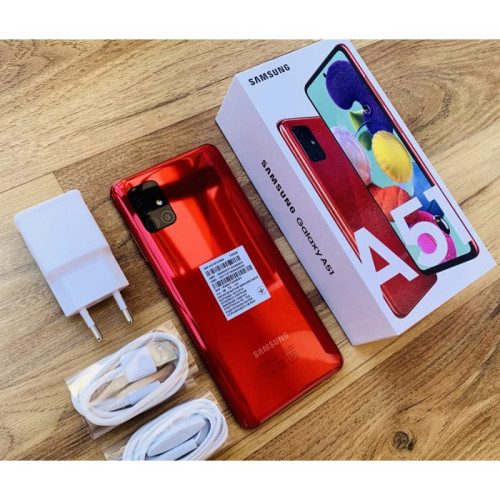 Samsung Galaxy A51 4/64 Prism Crush Red в рассрочку без первоначального взноса и переплат
