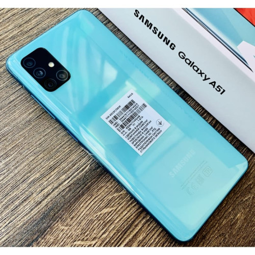 Samsung Galaxy A51 6/128 Prism Crush Blue в рассрочку без первоначального взноса и переплат