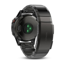 Смарт Часы Garmin Fenix 5 Plus Sapphire Gray / Metal Band
