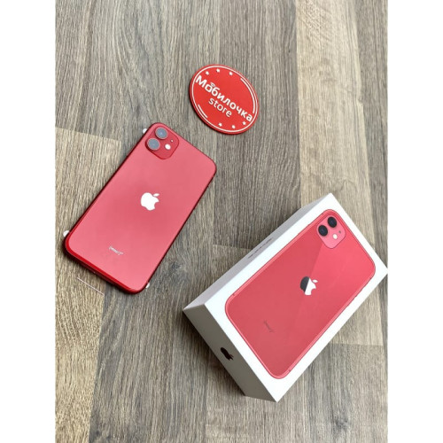 Apple iPhone 11 128GB Red (Обменка) в рассрочку без первоначального взноса и переплат