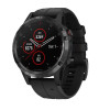 Смарт Часы Garmin Fenix 5 Plus Sapphire Black / Black Band в рассрочку