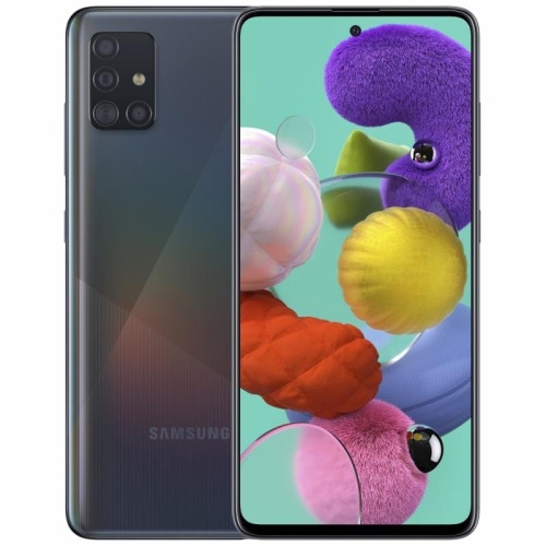 Samsung Galaxy A51 4/64 Prism Crush Black в рассрочку без первоначального взноса и переплат