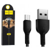 Кабель USB - MicroUSB / HOCO X20 / 1M / Черный в рассрочку