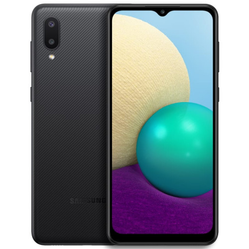 Samsung Galaxy A02 2/32 Denim Black в рассрочку без первоначального взноса и переплат