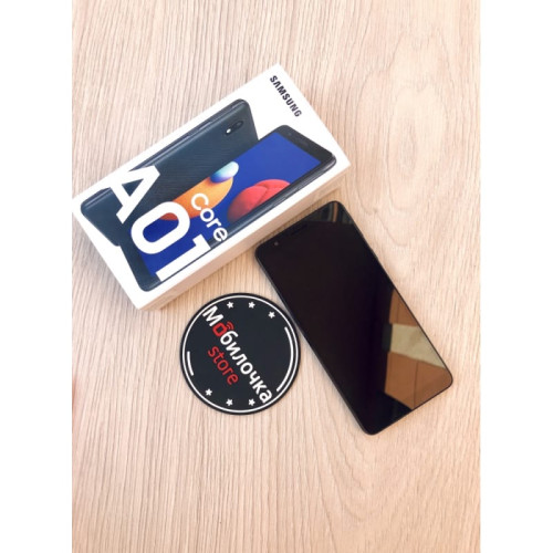 Samsung Galaxy A01 Core SM-A013F 1/16 Black в рассрочку без первоначального взноса и переплат