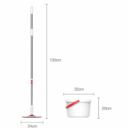Xiaomi iCLEAN Rotary Mop Set YD-02 Red Grey (Комплект для уборки)