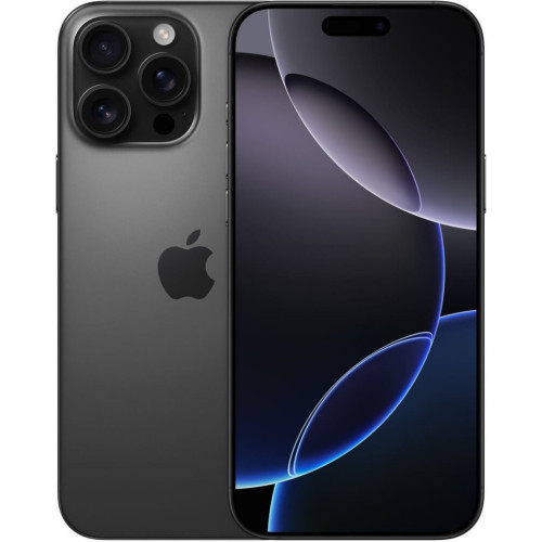 Смартфон Apple iPhone 16 Pro Max 1TB титановый чёрный в рассрочку без первоначального взноса и переплат