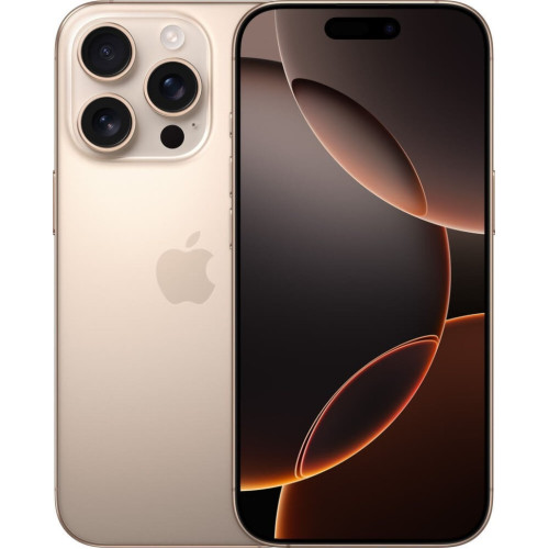 Смартфон Apple iPhone 16 Pro 128GB пустынный титан в рассрочку без первоначального взноса и переплат